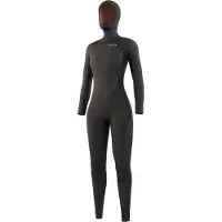 Mystic Gem 6/4/3 Mm Woman Long Sleeve Chest Zip Neoprene Suit Marron S Femme