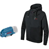 Bosch Ghh 12+18v Xa Gaa 12v-21 Heated Jacket Noir M Homme,Femme