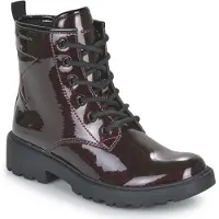 Geox Boots enfant J CASEY GIRL G filles - Rouge - 35