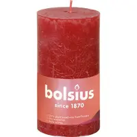 Bolsius 4x , Bougie, Bougie ronde 'Rustiko Shine (1 pcs)