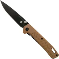 Gerber Couteau pliant Zilch Linerlock, brun