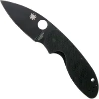 Spyderco Couteau pliant Efficient, noir