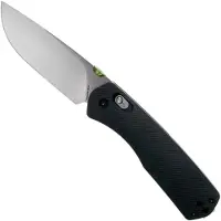 The James Brand Couteau pliant The Carter XL - Black / Stainless / G10 / Straight