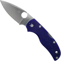Spyderco Couteau pliant Native CPM S110V Dark Blue G-10