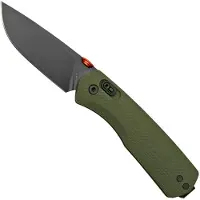 The James Brand Couteau pliant The Carter - OD Green / Orange / Black / G10 / Straight