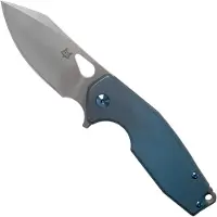 FOX Couteau pliant Yaru Ti, bleu