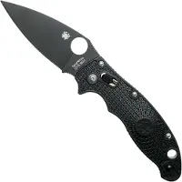 Spyderco Couteau pliant Manix 2 Lightweight, noir