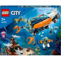 LEGO City 60379 Le Sous-Marin d’Exploration en Eaux Profondes