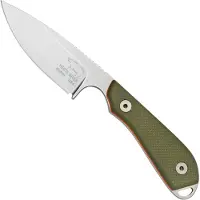 White River Knives White River M1 Backpacker Pro WRM1-TGO Green/Orange G10, étui Kydex, couteau de cou