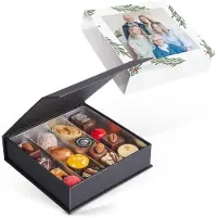 Yoursurprise Boîte de chocolats personnalisée - Noël - 16 pièces