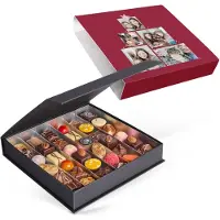 Yoursurprise Boîte de chocolats personnalisée - Noël - 36 pièces