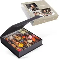 Yoursurprise Boîte de chocolats personnalisée - Noël - 25 pièces