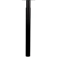 Wovar Pied de table Réglable Noir Acier 700 - 1100 mm - Par pièce