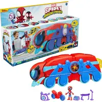 Hasbro Toys Marvel Spidey and his Amazing Friends 2 in 1 Spider Caterpillar Action Figures HK22