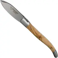 Laguiole En Aubrac Oyster C2I99OLIH couteau à huîtres bois d'olivier