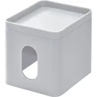 IDesign Boîte à Mouchoirs Cade Boutique Box Gris