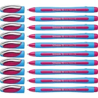 Schneider Stylo à bille Slider Memo Rose, 10 pièces (Rose, 10 x)