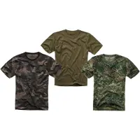 Brandit T-Shirt beige foncé / pierre / sapin