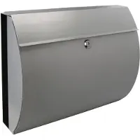 Huismerk Boîte aux lettres et porte-journaux 38x13,3x30,4 cm inox