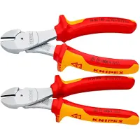 Knipex Vde Diagonal Cutting Pliers 180 Mm Orange