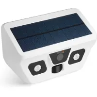 Technaxx Caméra de surveillance IP TX-156, Full HD, solaire, extérieur, avec lumière LED