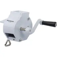 Westmark 1186 22 60 Coupe haricots longs en métal, avec étau, blanc