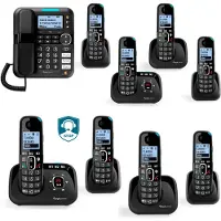 Amplicomms Téléphone DECT BIGTEL 1582