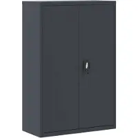vidaXL Classeur anthracite 90x40x140 cm acier