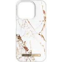 IDEAL OF SWEDEN Coque Fashion MagSafe Apple iPhone 15 Pro - Carrara Gold