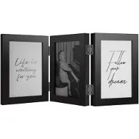 Henzo Cadre photo PIANO 3x 13x18 noir -
