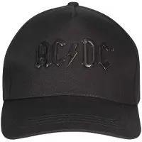 AC/DC Casquette de - Shiny Black Logo - pour Unisexe - noir - Taille Standard