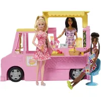 Barbie Chariot à limonade avec poupée