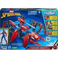 Marvel Spider-Man - Crawl N Blast Spider, araignée rampante avec 2 projectiles