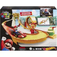 Hot Wheels Ensemble de pistes Mario Kart Kong Island
