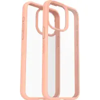 Otterbox Coque arrière React Apple iPhone 15 Pro Max - Transparent / Peach