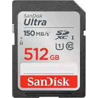 SanDisk SDXC Ultra 512 Go 150 Mo/s
