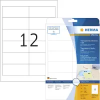 Herma Étiquettes transparentes A4