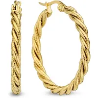 CO88 Collection Boucles d'Oreilles Dorées pour Femmes - Collection CO88 8CE-70526