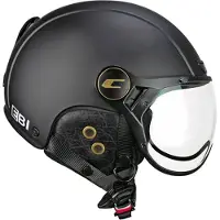 Cgm Casque homologué pour le ski et le vélo électrique 801V EBI VINTAGE noir mat taille M