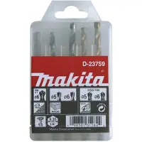 Makita Jeu de forets Economy emmanchement 1/4" 5 pc.
