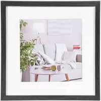 Henzo Cadre photo Moderne - 40x40cm - Noir