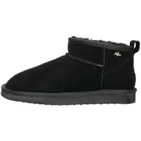Mexx Kimo Enkellaarsjes Plat - Zwart - Maat 40