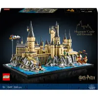 LEGO Harry Potter Hogwarts Castle And Grounds Construction Game Doré Enfants