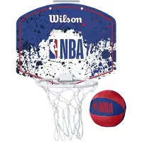 Wilson Mini Hoop NBA Team - NBA Rouge/Blanc/Bleu