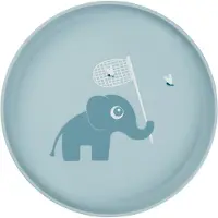 Done by Deer Assiette - Thermoplastique - Elphee - Blue - - UneTaille - Assiette