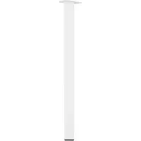 Wovar Pied de table carré blanc 720 mm - Par pièce
