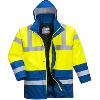 Portwest Parka Hivi Traffic jaune fluo/marine - 12212-JA-XL