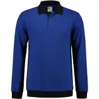 Lemon & soda Polo-Sweat Workwear Red/BK - Lemon & Soda LEM4700 - Taille 2XL