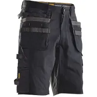 Jobman 2168 Pantalon De Travail Court Stretch - Taille 58 - Gris/Noir