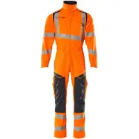 Mascot Accelerate Safe 19519 Jumpsuit With Knee Pad Pockets Orange L